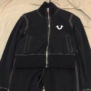 a size extra small true religion jump suit